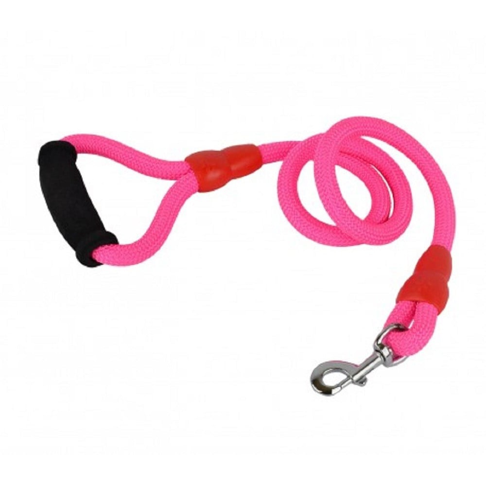 Guinzaglio A Corda Nylon Per Cani 114cm Media Grande