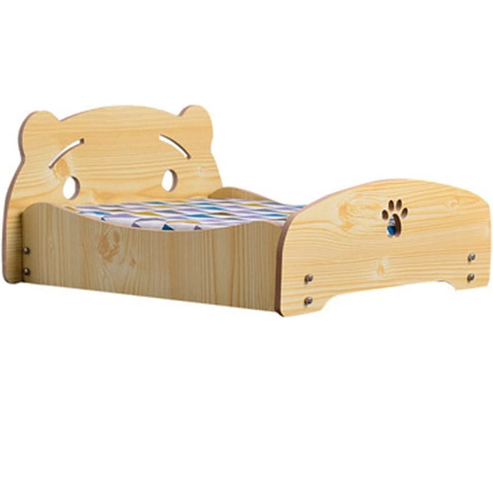 letto-cuscino-per-cani-gatti-animali-domestici-durevole-in-legno-57-x-47-x-23-cm.jpg Cuccia Rialzata In Legno Per Cani E Gatti 57x47x23 cm