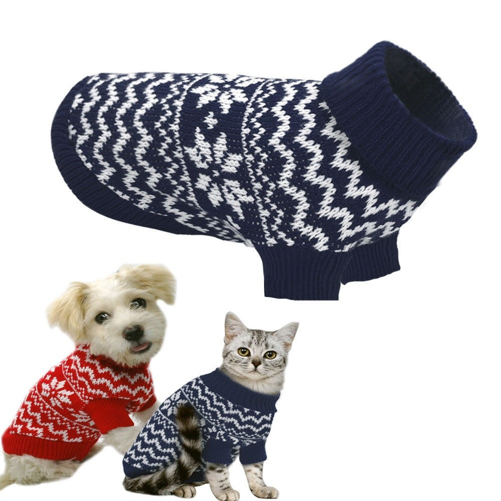 Maglioncino Caldo Cane/Gatto Piccola Taglia 100% Acrilico