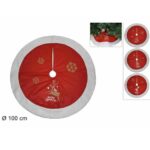Tappeto Gonna Albero di Natale 100cm Sottoalbero Assortito
