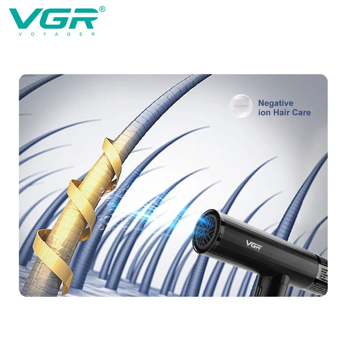 v-427-6.jpg Asciugacapelli Professionale Ionico VGR V-427 1600W Motore BLDC