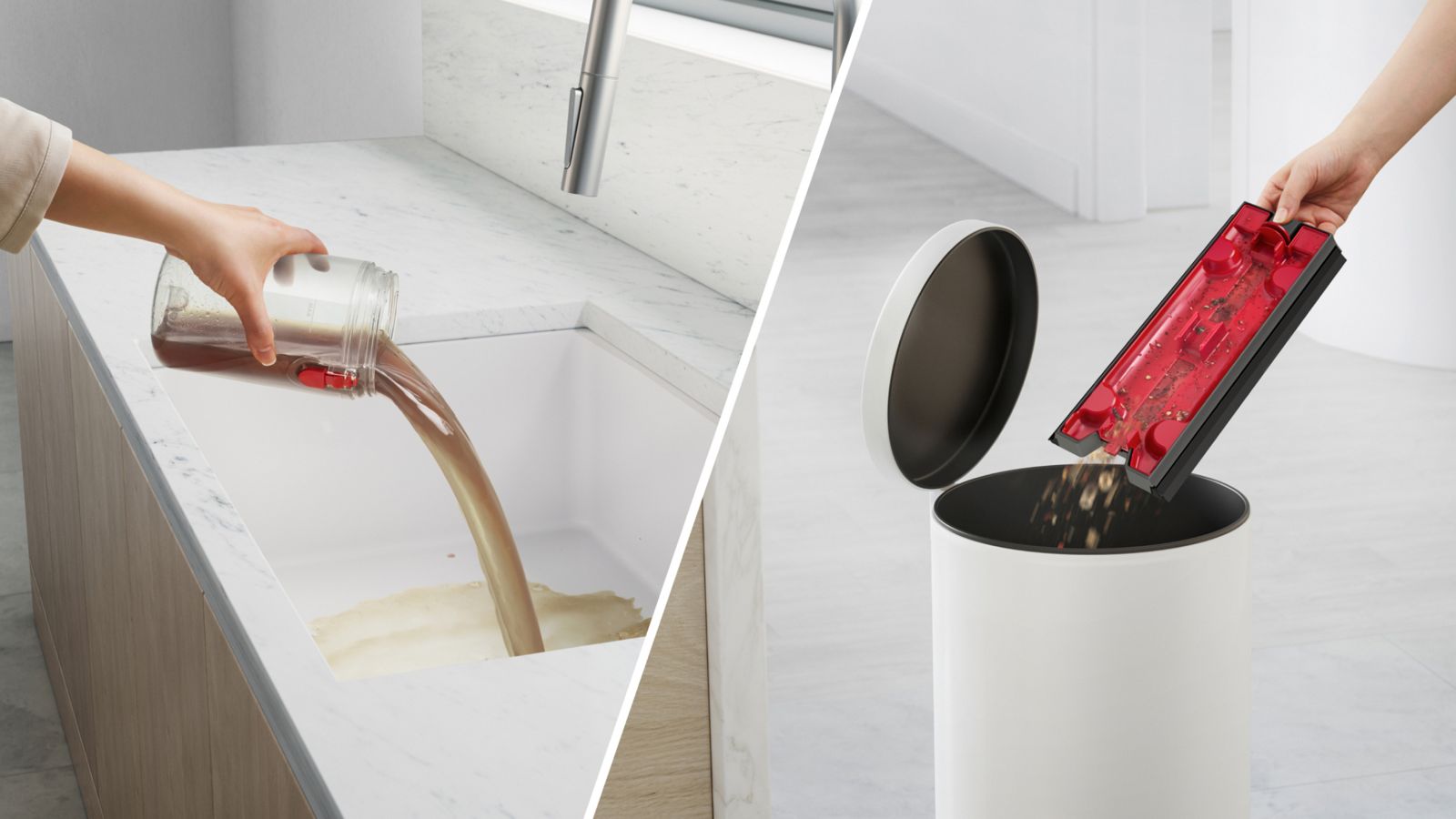 Lavapavimenti Dyson WashG1 Senza Filo Con Doppio Rullo E Autopulizia Svuotamento dell’acqua sporca e del vassoio dei residui solidi Dyson WashG1